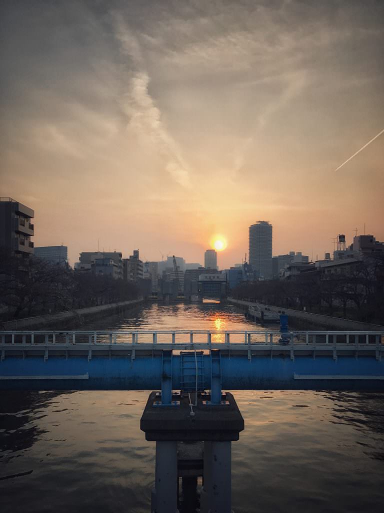 小名木川　夕景